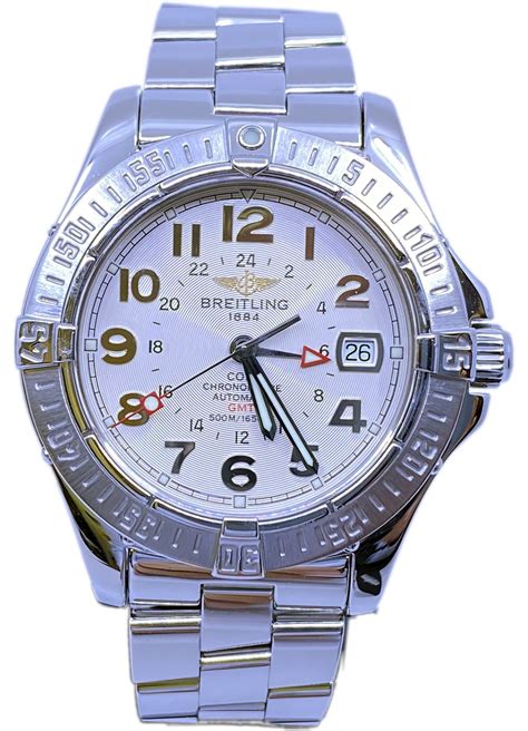 breitling colt white face|Breitling Colt .